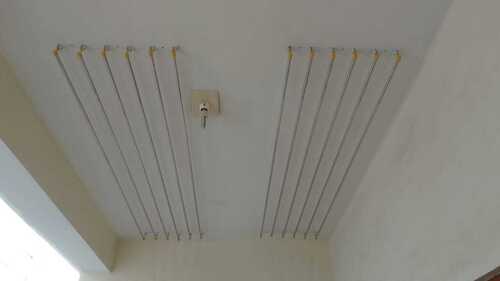 Ceiling mounted cloth drying hangers in Attapallam Palakad