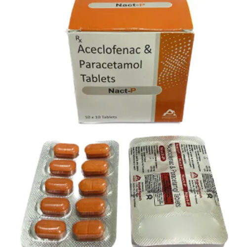 Aceclofenac And Paracetamol Tablets