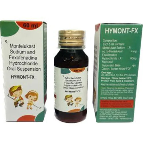 Montelukast Sodium And Fexofenadine Hydrochloride Oral Suspension