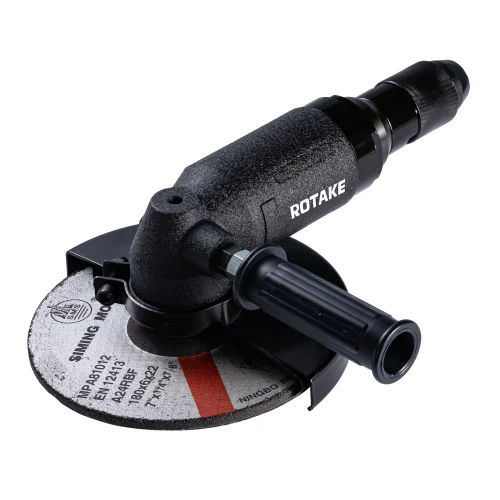 Black 7 Inch Air Angle Grinder