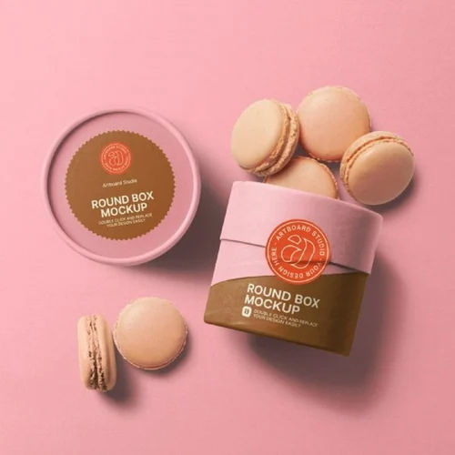 Pink Round Box Packaging