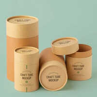Cylinder Packing Boxes - Paper Material, Round Shape, 1-10 In Width/length, Multicolor, 0-3 Mm Thickness | Industrial Use: Food, Customised Size