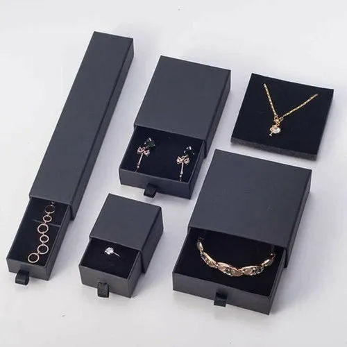 Black Luxury Jewellery Packaging Box