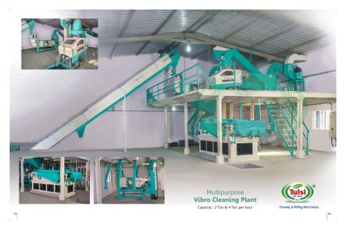 Multipurpose Vibro Cleaning Plant