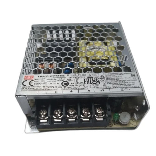 Lrs 35-12 Meanwell Switched Mode Power Supply Application: Industrial Automation