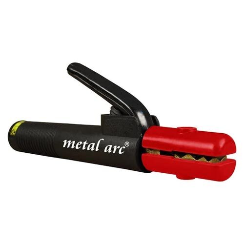 Electrode Holder Series - Fully Insulated Forged Brass 8 mm, 600 Amps | Durable Design, High Grade Copper Material, Easy Ball Point Connection