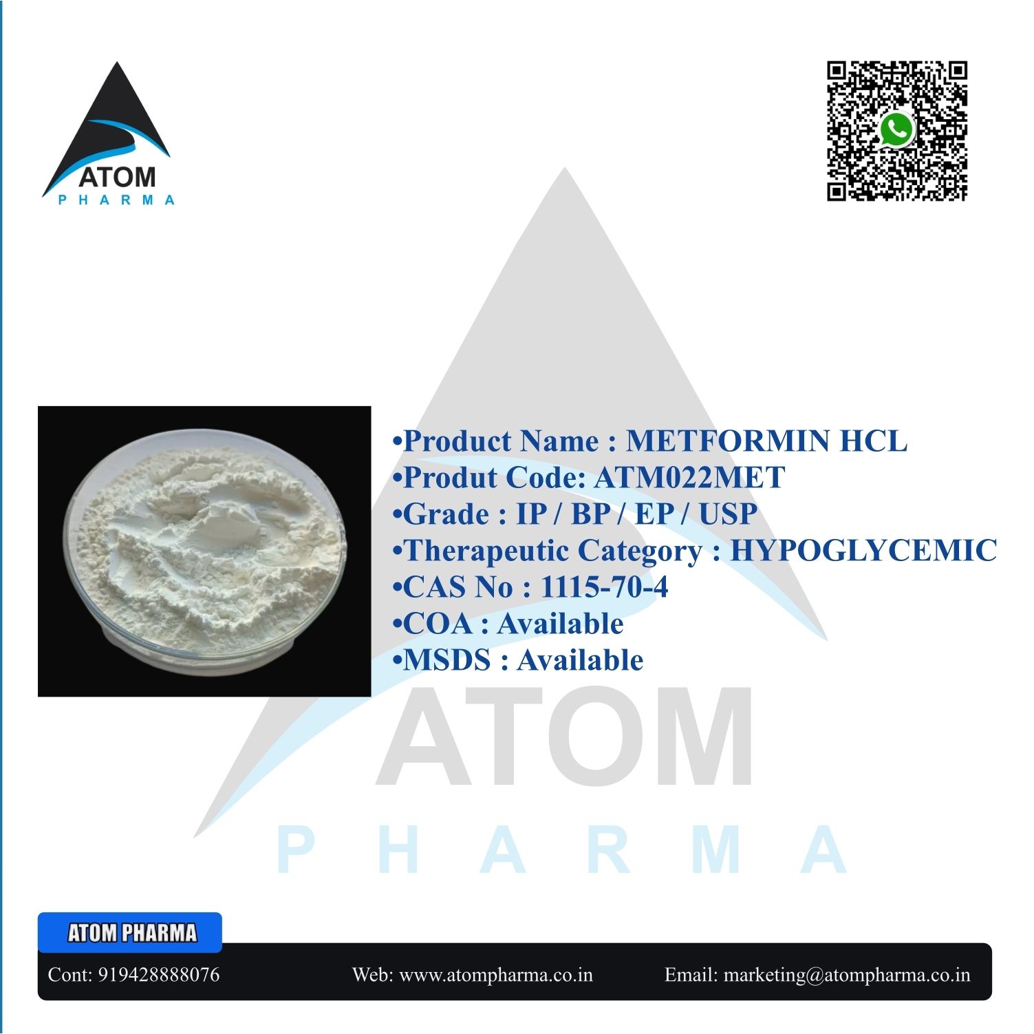 METFORMIN HCL API