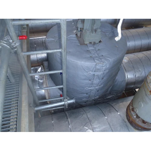 Removable Insulation Covers - Grey 10-150 mm Thickness, 110-220 kg/m3 Density | Ideal for Industrial Applications