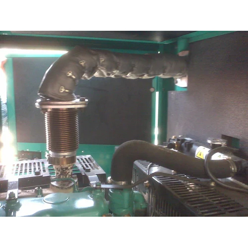 Exhaust Pipeline Insulation Covers - Customized Size, Grey Color | Industrial Application