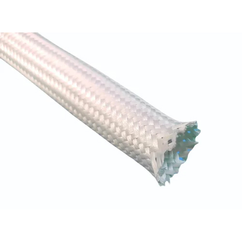 Fiberglass Silica Sleeve - Customized Size, White Color | Exceptional Heat Resistance, Durable Insulation for Industrial Applications