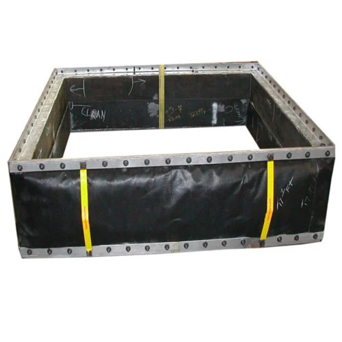Black Corrugated Fabric Expansion Joints
