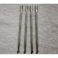 Nail Cuticle Pusher - Stainless Steel, 5-Inch Length | Solid Design for Precise Cuticle Care