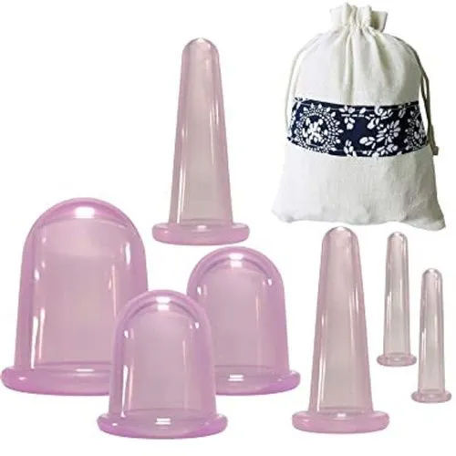 Plastic Massage Cupping Therapy Cups Set