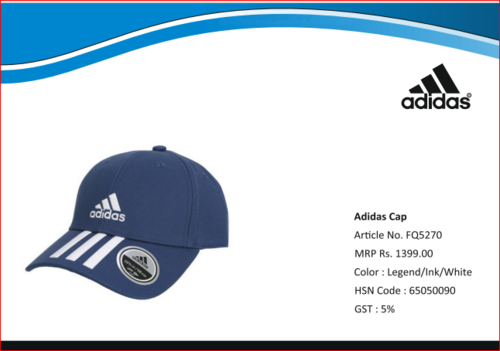 ADIDAS LEGEND INK WHITE CAP