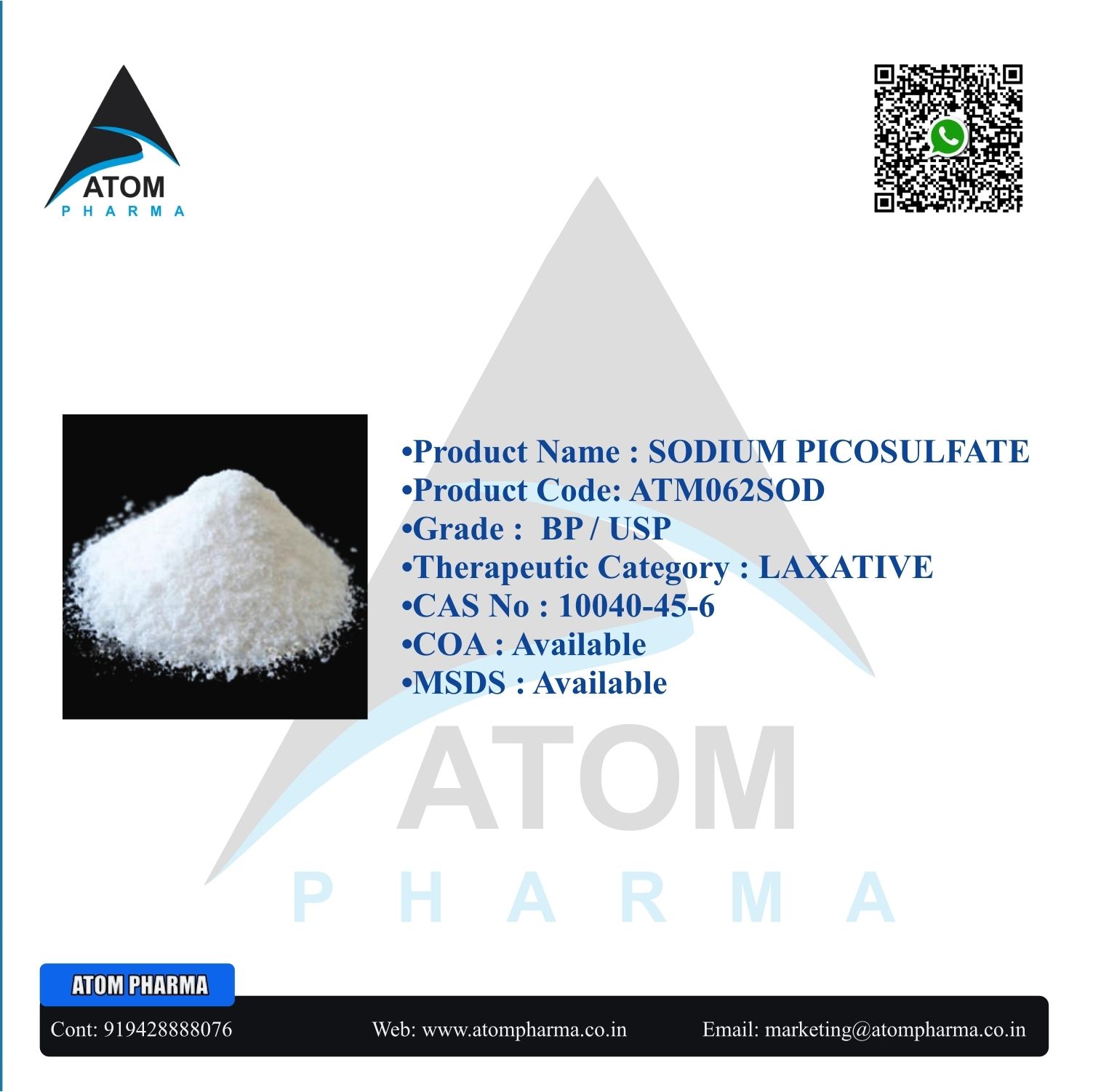 SODIUM PICOSULPHATE API