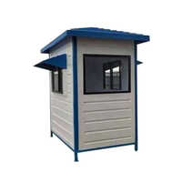 Portable Security Cabin - Steel Structure, High Wind Resistance | Pvc Sliding Window And Door