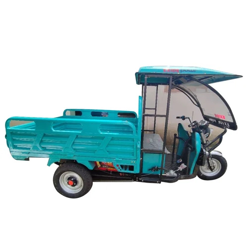 Exide Power Sea Green E Rickshaw Loader