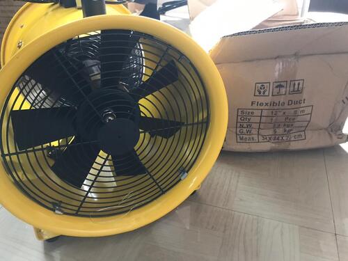 Marine Ventilation Fan and Duct Hose