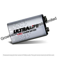 Ultralife 9volt Lithium Battery