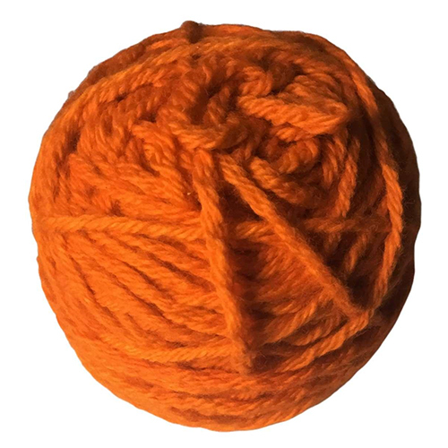 11125901490 Bio Fushion Yarn - Bio-Fusion Material, 100m, Orange | Soft Texture, Durable Fibers, Eco-Friendly