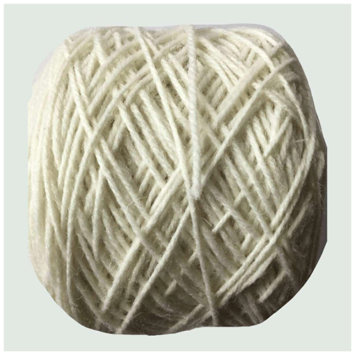 11125901938 Bio Balance White Yarn - Cotton Blend, 100m, 2mm, 2-Ply | Soft Texture, Durable, Eco-Friendly, Versatile Use