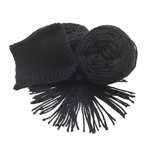 11125902166 Bio Himalayan Mid NIght Blue Yarn - Himalayan Wool, 10-20mm Diameter, 2-Ply, Midnight Blue | Soft Texture, Durable Yarn for Knitting, Crocheting, Weaving