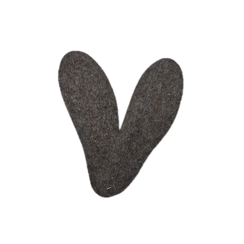 MP Wool Felt Shoe Insole - Synthetic Leather, Size 9, Thickness 2-3mm, Color Mix Brown | Shoe Care Accessory with 30-45 Sampling Time