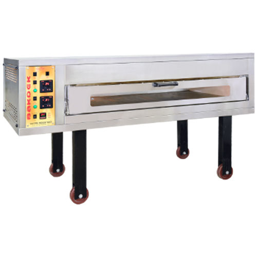 Silver Bakdek Metal Electric Single Deck Oven