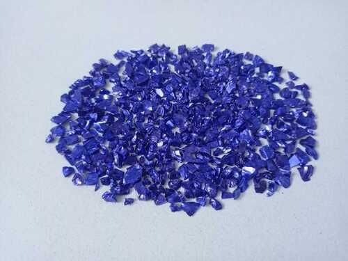 cobalt blue color glass stone chips and aggregate stone special premium Terrazzo tiles designee used