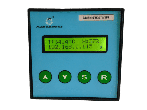 WIFI based Temperature and Humidity Monitoring System