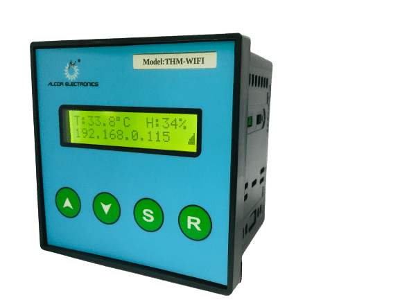 WIFI based Temperature and Humidity Monitoring System