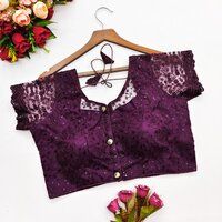 Net Designed Blouses For Women