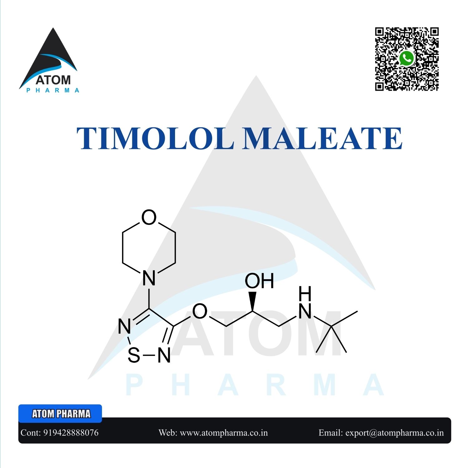 TIMOLOL MALEATE API