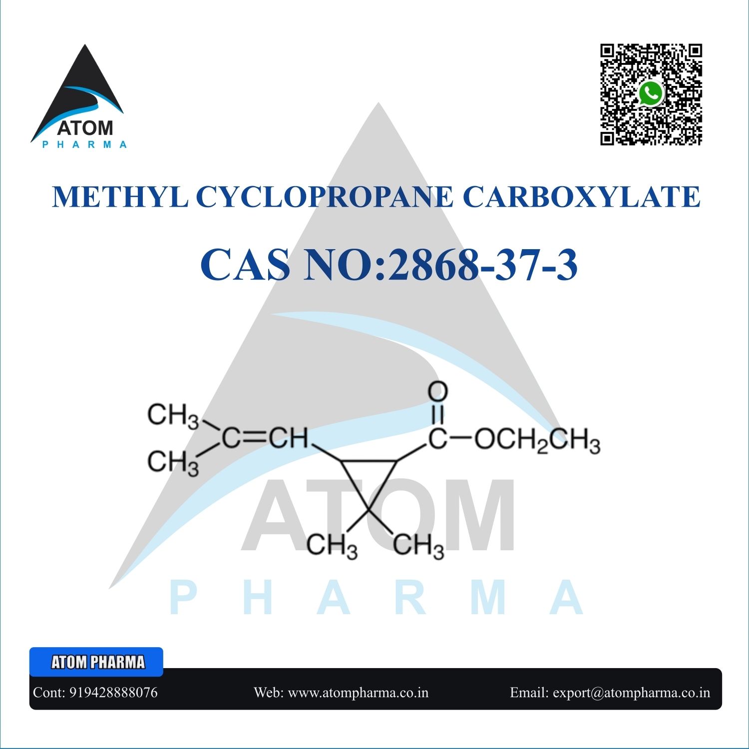 METHYL CYCLOPROPANE CARBOXYLATE INTERMEDIATE