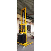 Battery Operated Stacker - New, Yellow-black Design | High Quality, Durable, Easy To Operate, Strong