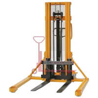 Easy To Operate Wide Leg Straddle Stacker