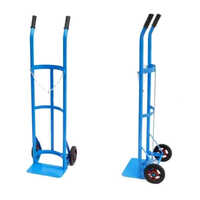Single Gas Cylinder Trolley - Material: Steel