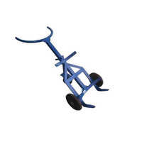 Drum Handling Trolley - Max Lifting Height 300mm, Lifting Capacity 250kg | Strong, Durable & Easy To Operate, 12 Months Warranty, High Quality & Durable, Blue Finish