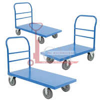 Platform Trolley With Scooter Wheel - Attributes: Easy To Operate