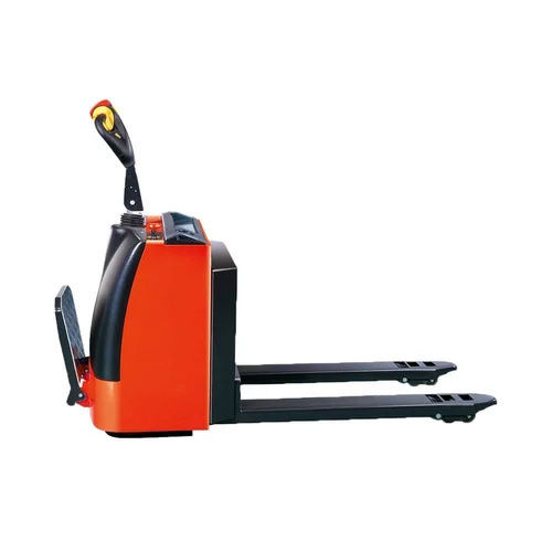 Orange-Black Battery Operated Pallet Truck