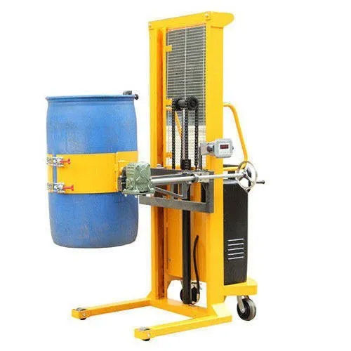 Battery Operated-Semi Electric Drum Lifter Tilter