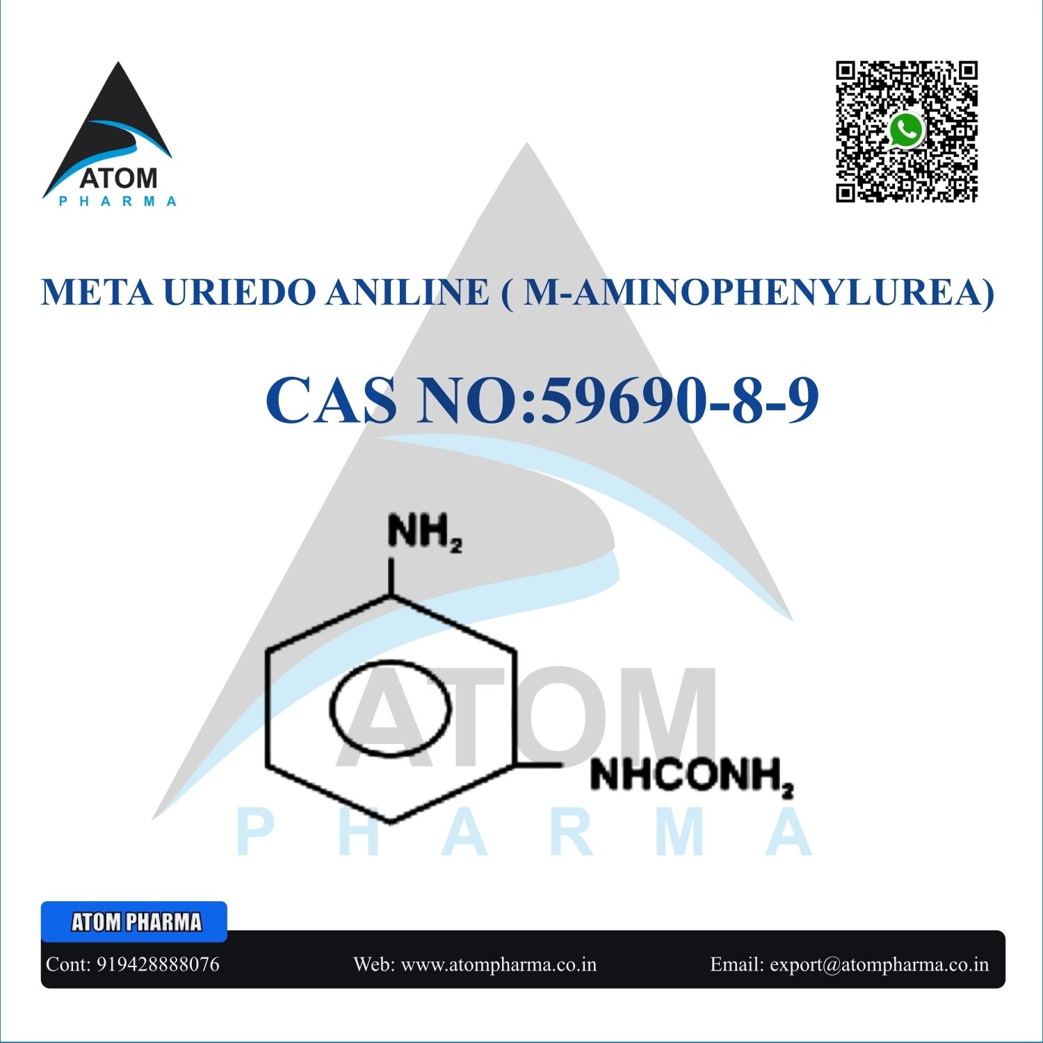 META URIEDO ANILINE ( M-AMINOPHENYLUREA) INTERMEDIATE