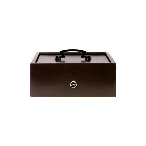 Brown Safe Cash Box