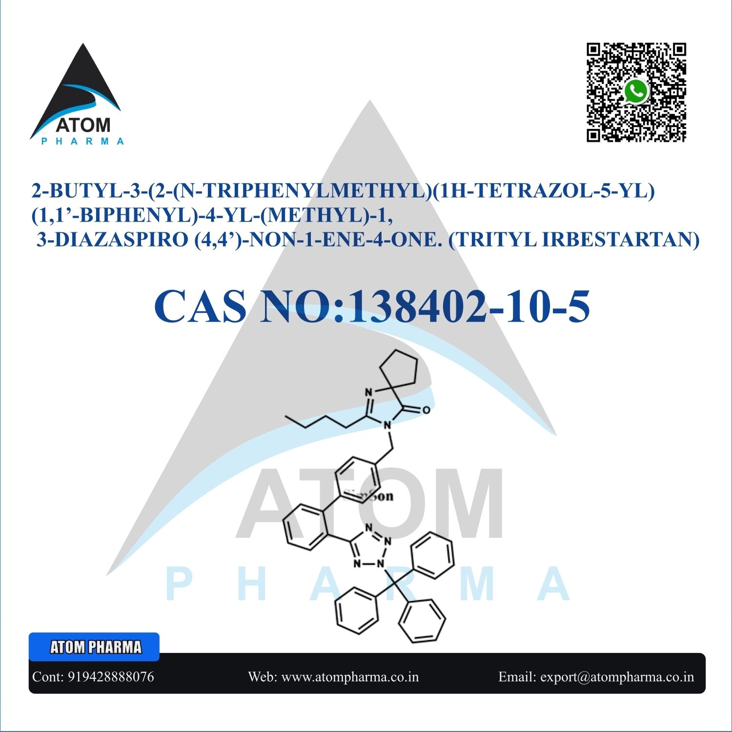 TRITYL IRBESTARTAN INTERMEDIATE