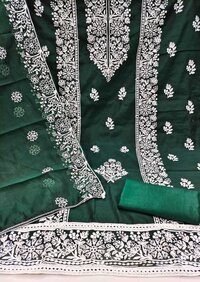 CHANDERI COTTON  DRESS MATERIAL