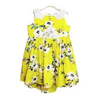 NC-09 Printed 60's Rayon Cotton Lace Dress