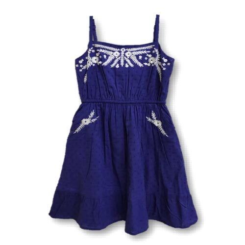 NC-16 Cotton Dobby Embroidery Dress
