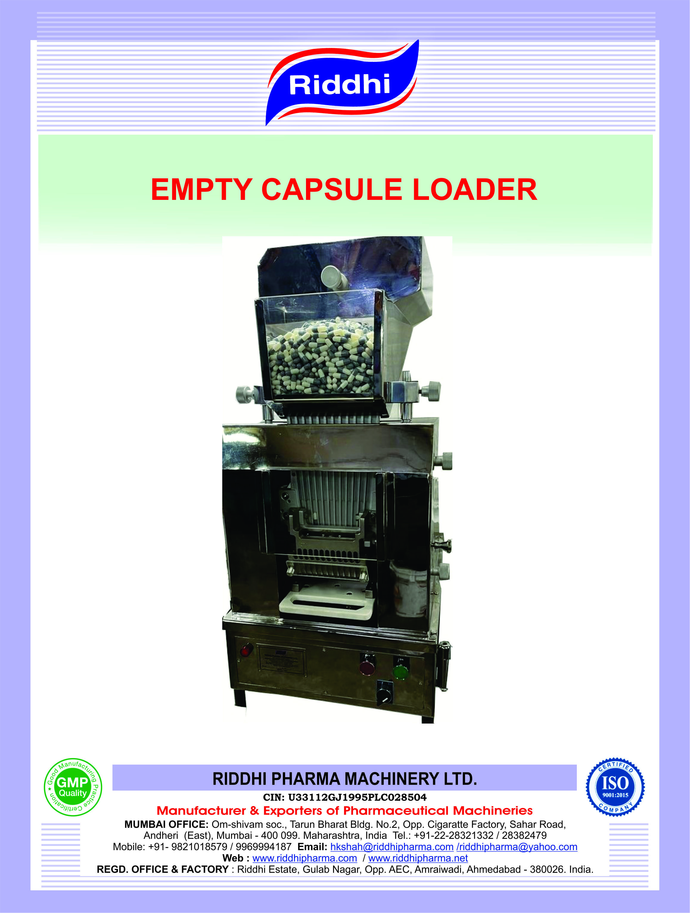 MANUAL CAPSULE FILLING MACHINE