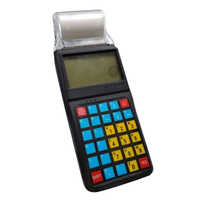 Portable Handheld Electronic Billing Machine - Current: 1 Milliampere (ma)