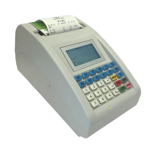 White Automatic Balaji Billing Machine